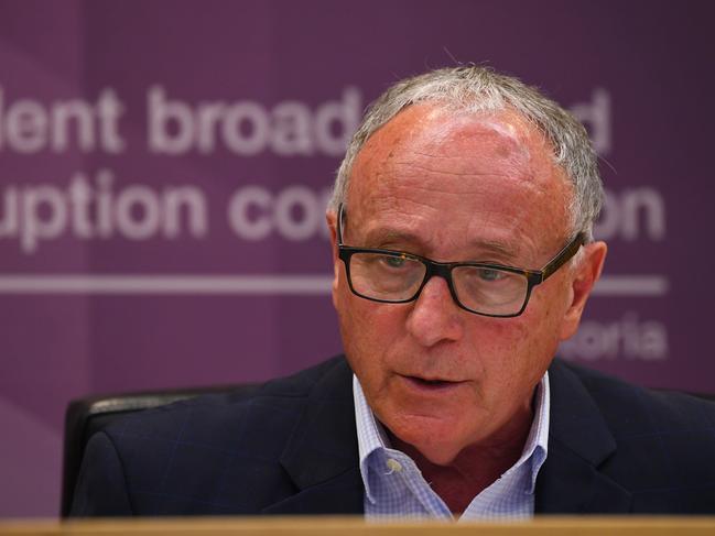 Former IBAC Commissioner Robert Redlich. Picture: AAP Image/James Ross