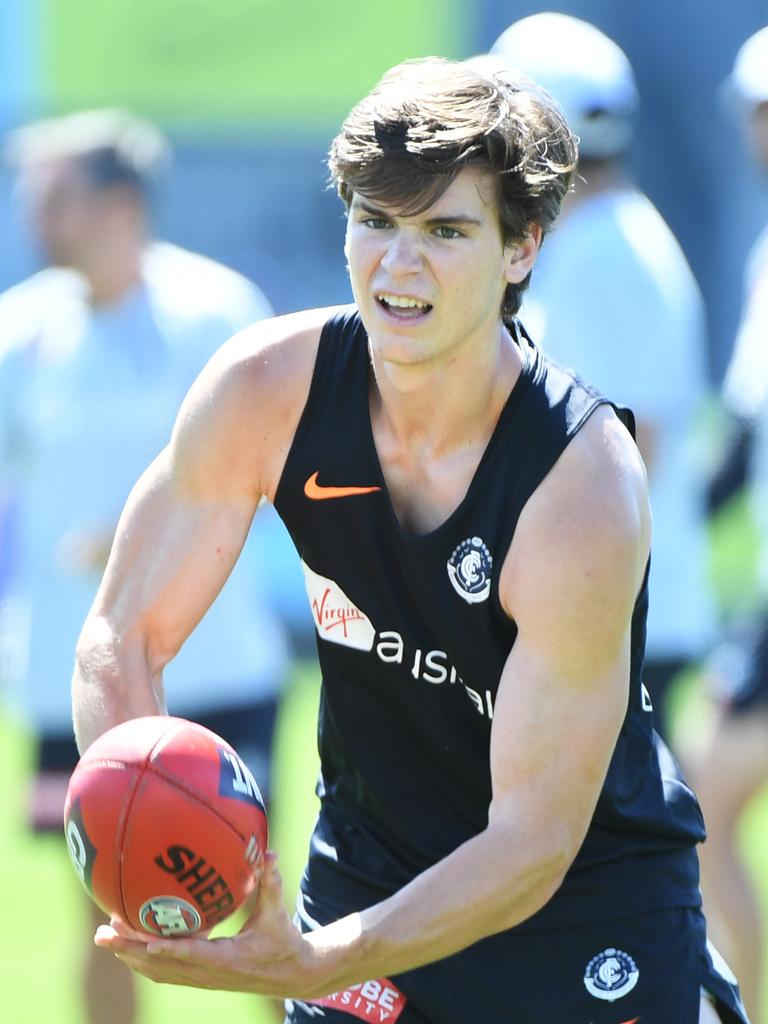 Dow hopes his off-season will make him an elite runner in 2019. Picture: AAP 