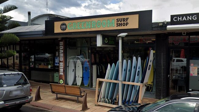 Greenroom Surf on The Terrace in Ocean Grove has shut up shop after three decades. Picture: Google Maps