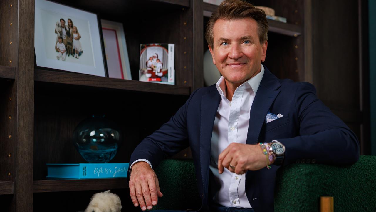 Entrepreneur Robert Herjavec hasn’t always been rich, but he has always been a ‘pretty happy guy’. Picture: Justin Lloyd