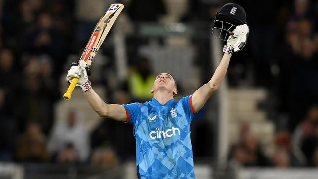 England captain Harry Brook. Photo by Gareth Copley/Getty Images