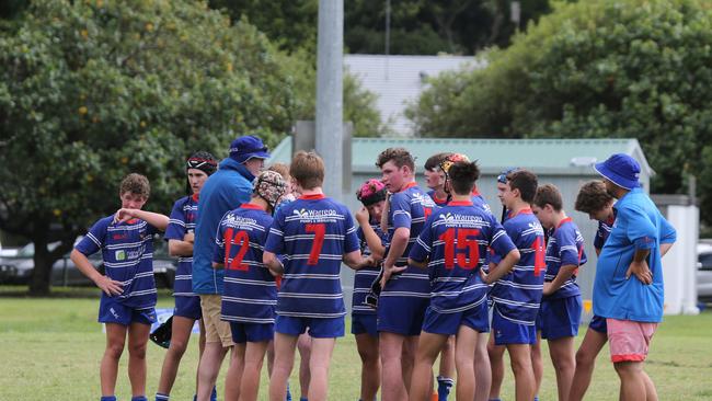 Day 1 of the King of the Country junior rugby union tournament at the Gold Coast Eagles Rugby Union Club. Under-15s: 10.40am: USQ Saints v Invitational Barbarians USQ Player No Barbarians Player No Pic Mike Batterham