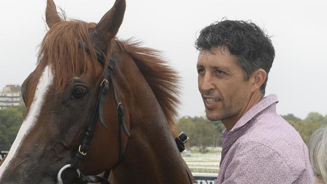 Trainer Aiden St Vincent is confident Golden Dubai can break through for his first win on his home track on Sunday. Picture: Bradley Photos