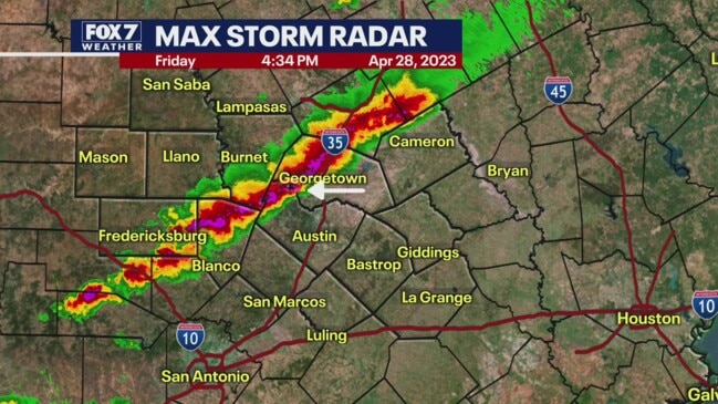 Austin weather: Hays County included in latest severe thunderstorm ...