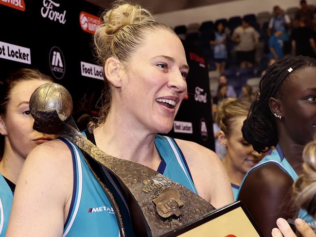 Lauren Jackson could be headed for a fifth Olympic Games after her WNBL championship win with Southside Flyers. Picture: Kelly Defina/Getty Images
