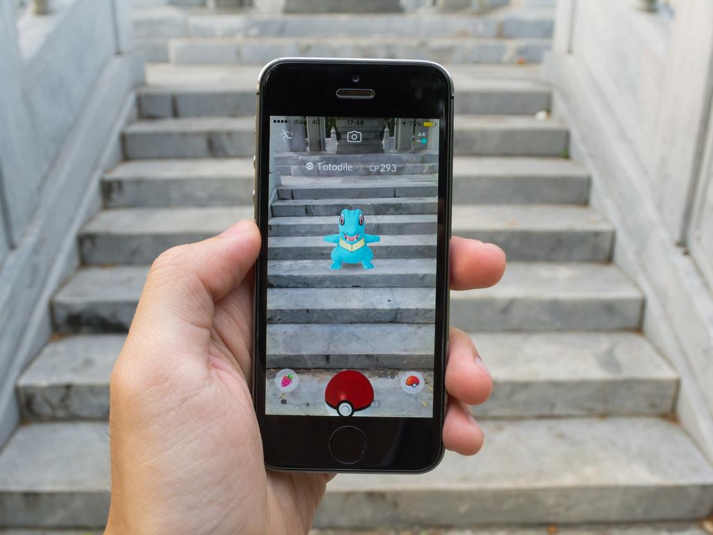 Pokemon Go allows users to walk through real life and capture Pokémon in situ.