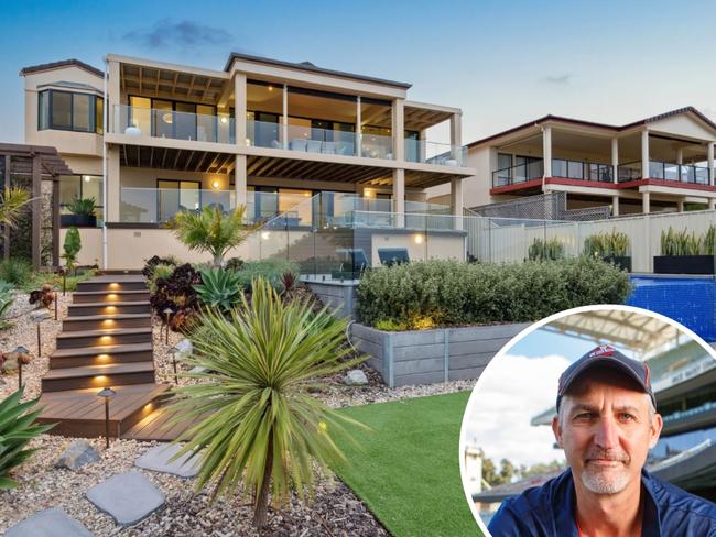 Australian cricket great Jason Gillespie and wife Anna are selling their Normanville property at 28 Huntingdale Drive. Picture: supplied.