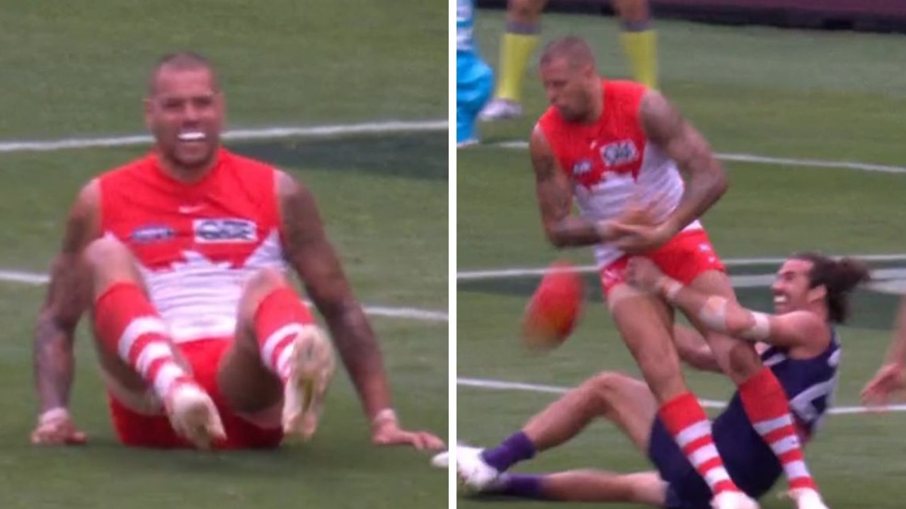 Buddy Franklin had a brain fade.