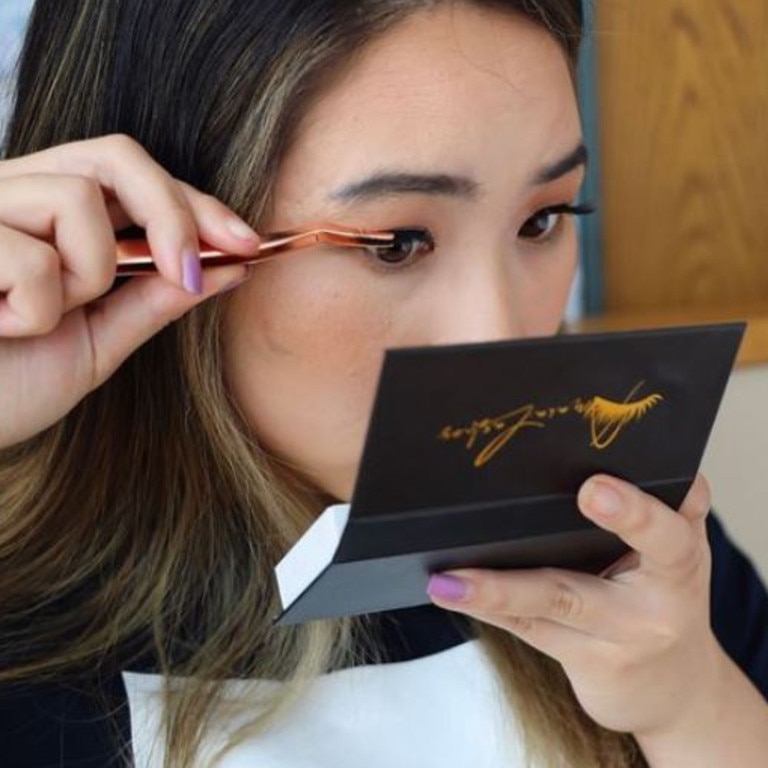 Ann formulated the magnetic lash liner with the help of a cosmetic chemist. Picture: Instagram / @amaia_lashes