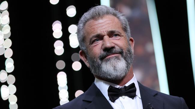 Actor and director Mel Gibson at the Cannes Film Festival in France in 2016. Picture: Valery Hache/AFP