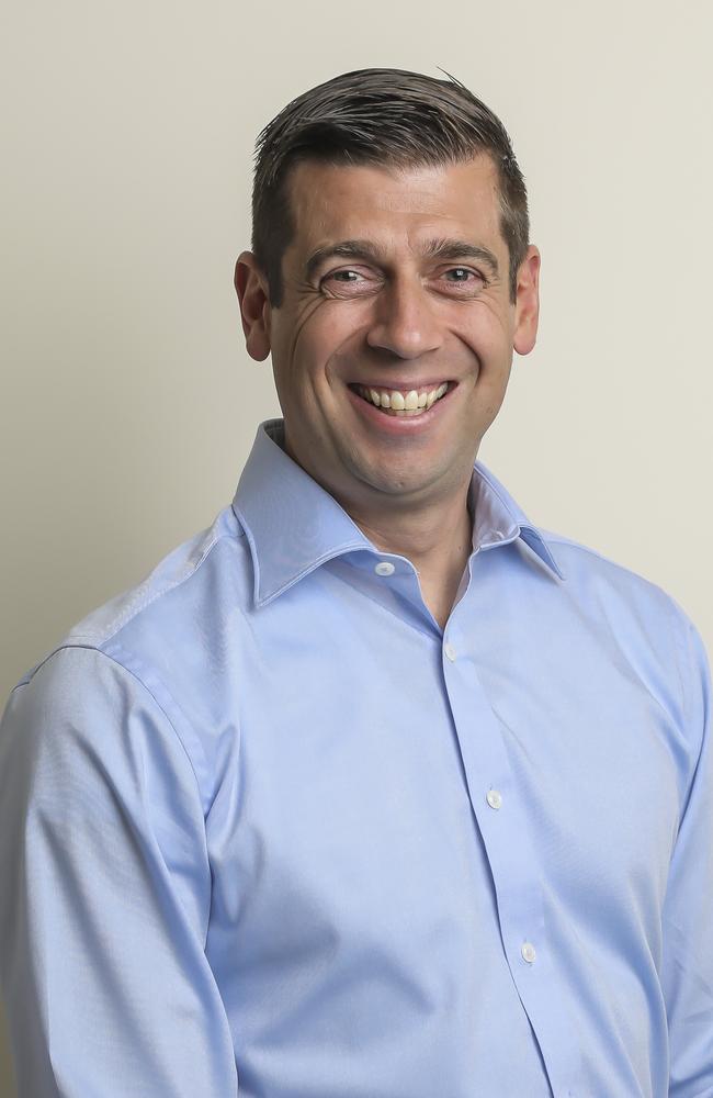Parenting expert Dr Justin Coulson. Picture: Mark Cranitch.