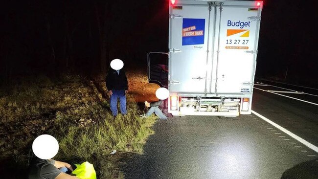 Two men were arrested after cops discovered what they had been transporting. Picture: NSW Highway Patrol