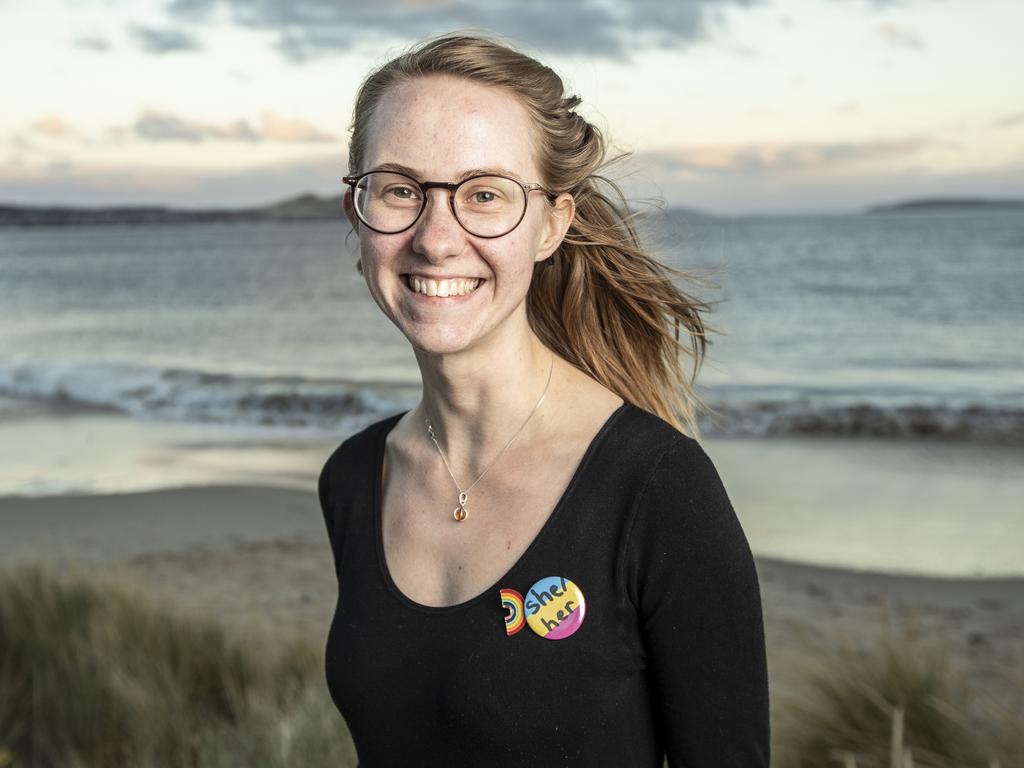 Nicky van Dijk won Premier’s Tasmanian Volunteer of the Year Award. Picture: Eddie Safarik