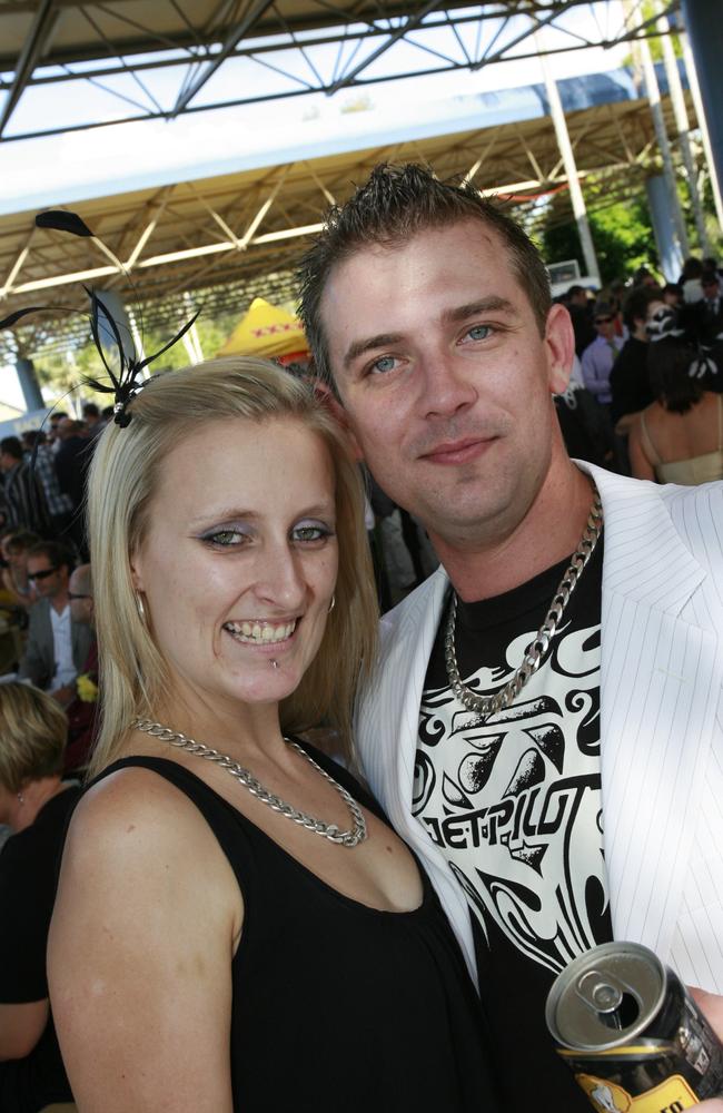 Shannon Drew and Marty Cason. Picture: Barry Leddicoat