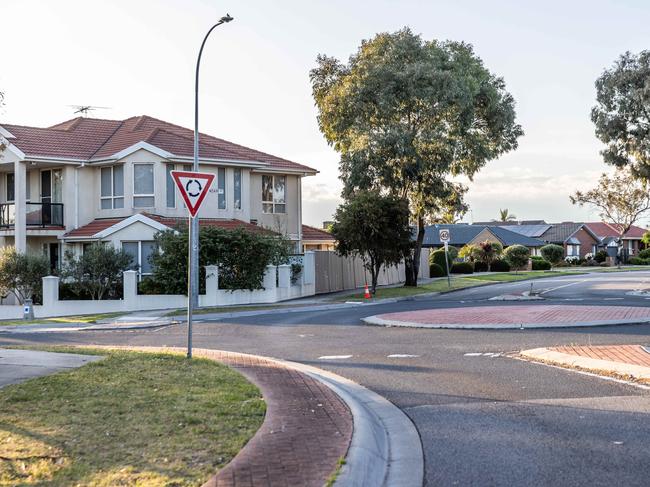 A teenager was died on Chichester Drive in Taylors Lakes after an alleged targeted hit-run in November, 2023. Picture: Jake Nowakowski