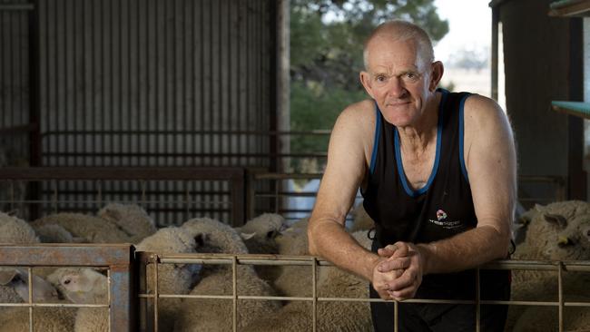 Brian Lea Brian Lea is a born and bred Birchip — a Mallee Boy. Brian is in his 76th year and is still shearing. Pictures: Zoe Phillips