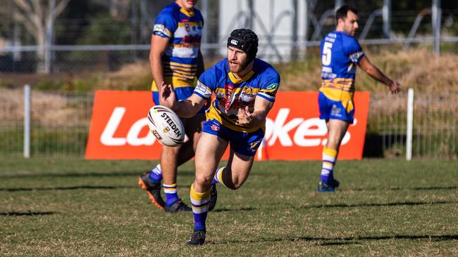 Marist Brothers hooker Paul O'Neill in NRRRL. Photo Ursula Bentley@CapturedAus.