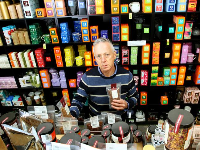 Barry Young, owner of The Essential Ingredient in Albury. Picture: David Thorpe