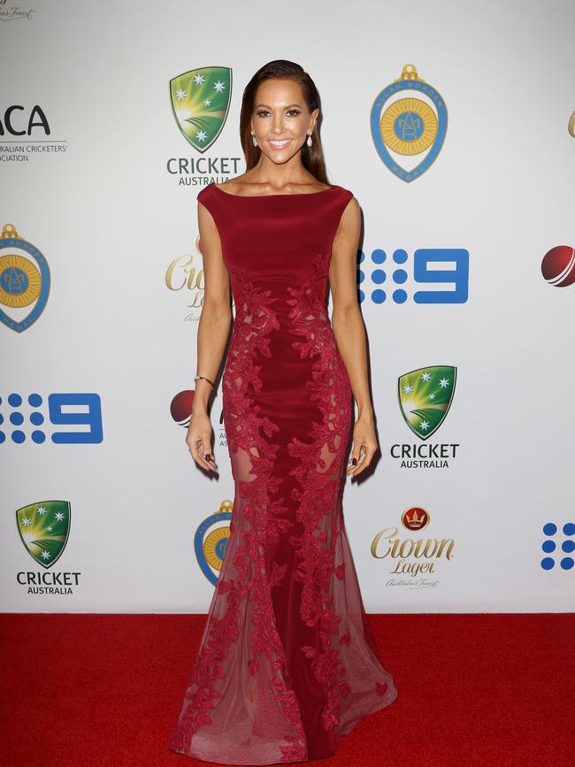 Kyly Clarke at the 2015 Allan Border Medal