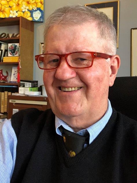 Neuropsychologist Tony Walsh, 70. Picture: Supplied