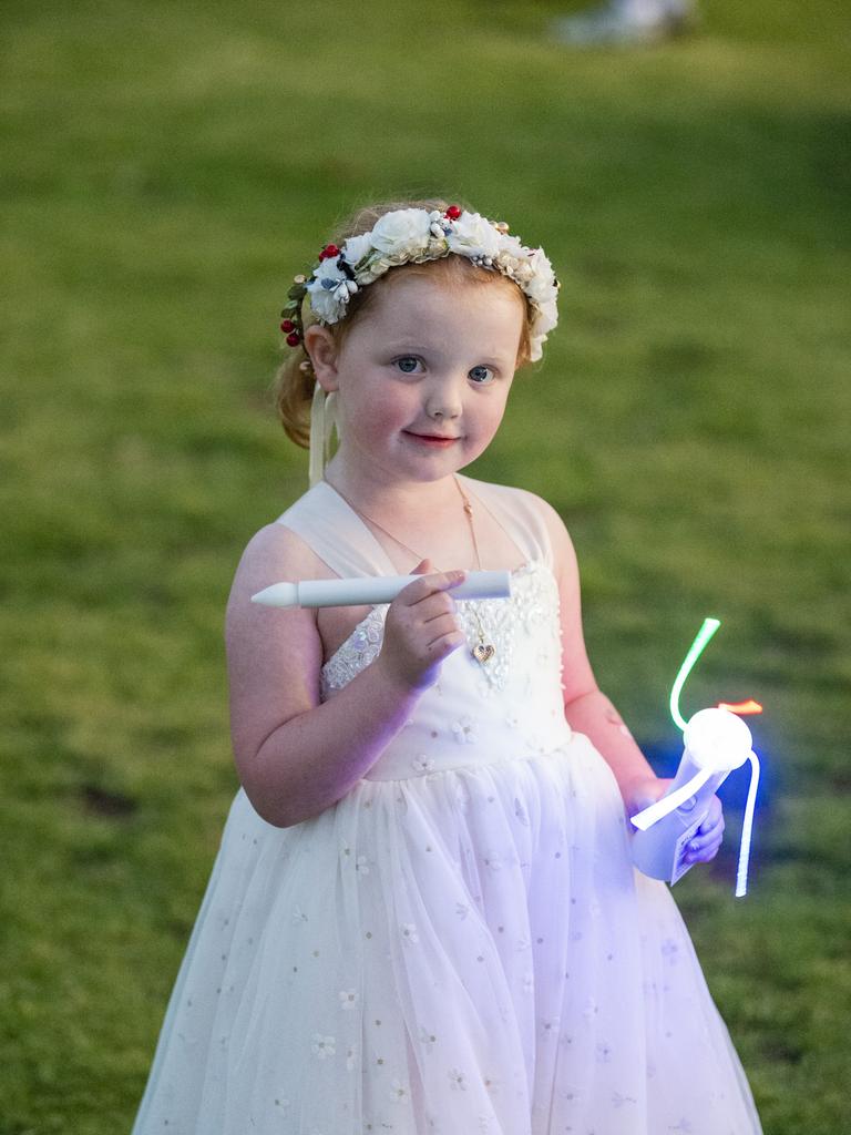 Aaliyah Watt at the Triple M Mayoral Carols by Candlelight, Sunday, December 11, 2022. Picture: Kevin Farmer