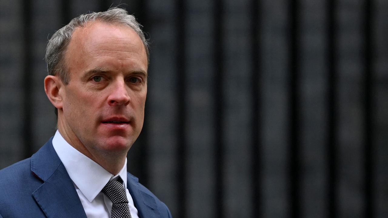 Britain's deputy Prime Minister Dominic Raab. Picture: Daniel LEAL / AFP