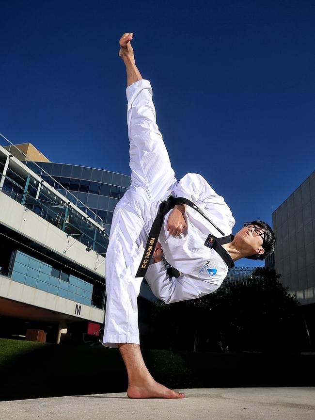 Minseung Choi has more than 20 medals to his name. Picture: Hamish Blair