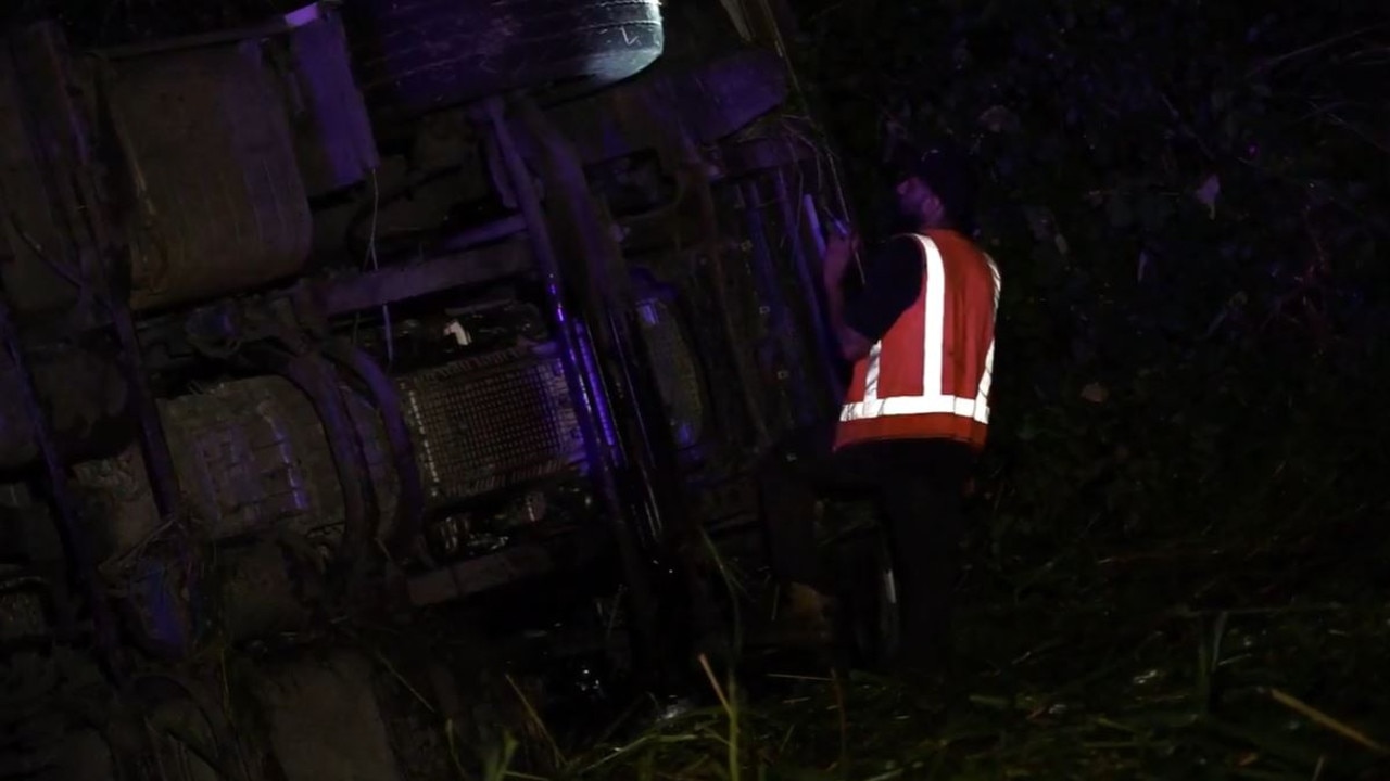 The driver escaped without injury. Picture: Contributed