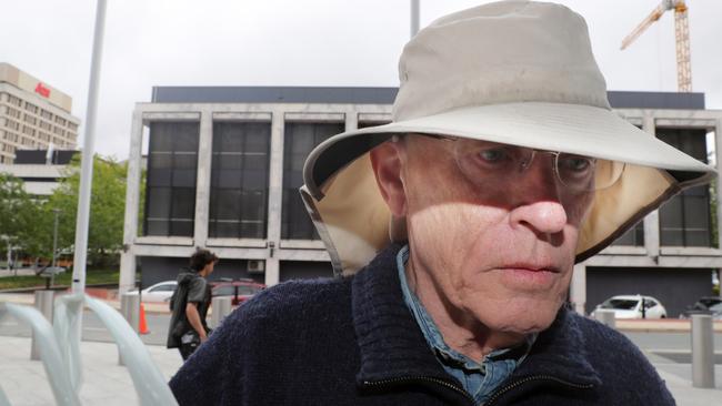 David Eastman arrived at the courthouse in Canberra, Wednesday 21st November, 2018. Picture: Gary Ramage