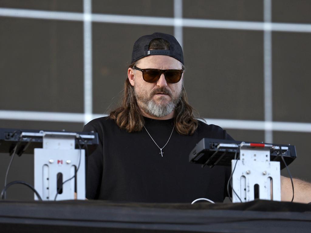 Bosnia’s DJ Solomun will play a back-to-back set with Anyma on the main stage on Saturday. (Photo by Frazer Harrison/Getty Images for Coachella)