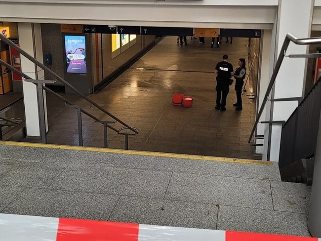 The incident happened at Kaiserslautern train station. Picture: SWR