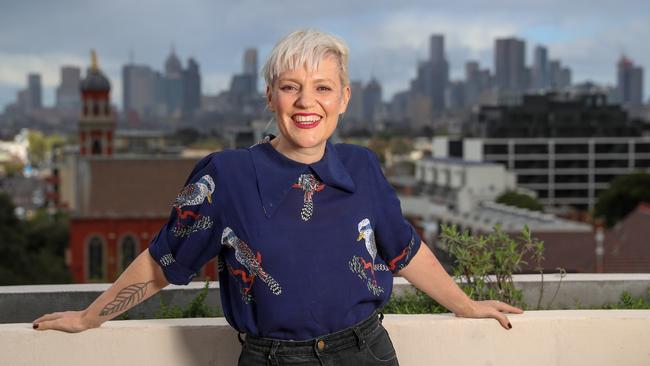 ABC broadcaster/writer Jacinta Parsons. Picture: Alex Coppel.