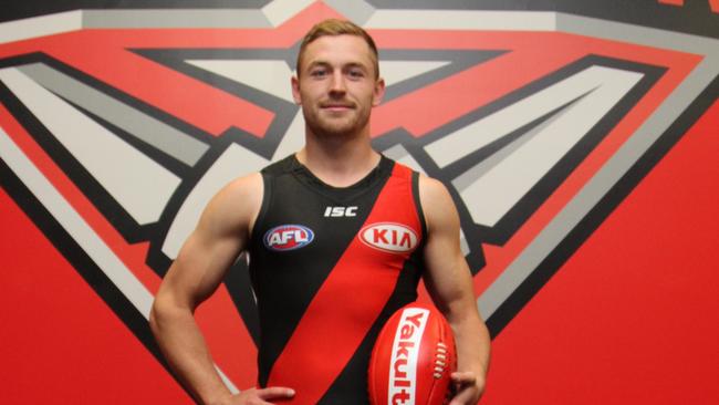 Devon Smith in Essendon colours.