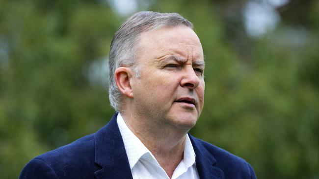 Anthony Albanese in Marrickville, Sydney. Picture: NCA Newswire/Gaye Gerard