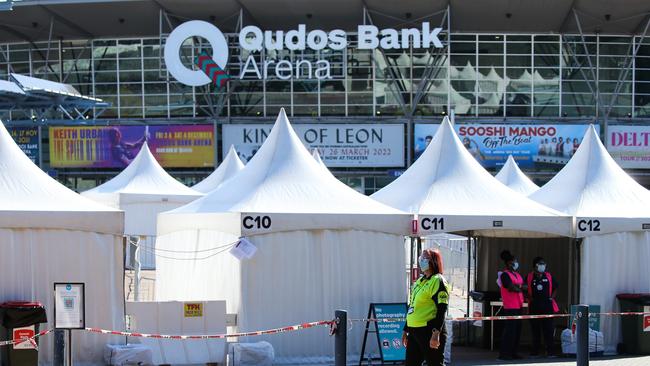 Qudos Bank has many free appointments for those wanting AstraZeneca. Picture: NCA NewsWire / Gaye Gerard