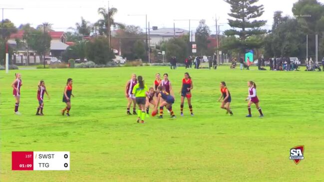 Replay: School Sport SA Sapsasa Metro Football Carnival - South West v Tea Tree Gully (Div 1 Girls)