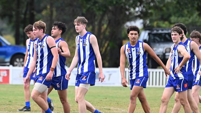 Some of the QAFL colts Mt Gravatt. Picture, John Gass