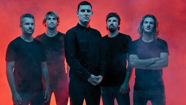 Parkway Drive. Picture: Kane Hibberd