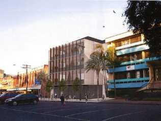 An artist's impression of the $6.8m building planned for Molesworth Street.