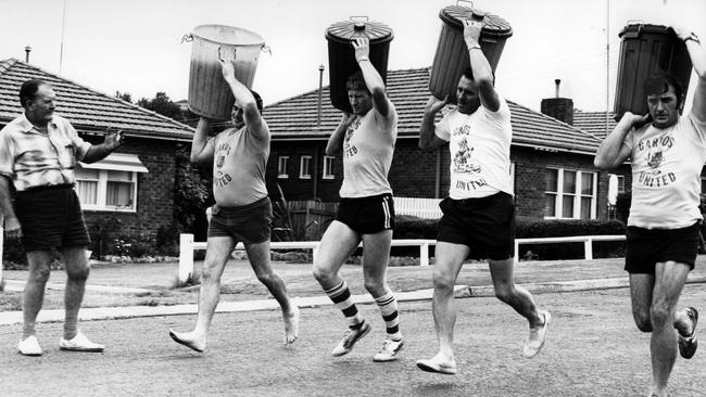 The “garbo” was the man who ran down your street, scooping up your bin, and dumping the contents into the truck for you. Some of them used the job as a way to keep fit while playing AFL, which was called VFL. All images as featured in Remember When … Snapshots of Australia from the ’50s to the ’90s.