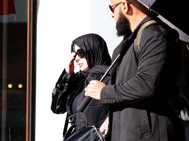 Juliet Young and Belal Hamdan pictured leaving Downing Centre Local Court on Friday. Picture: NCA NewsWire