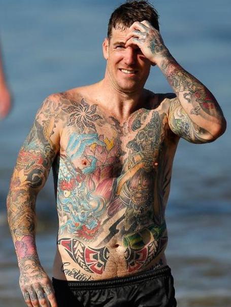 AFL star Dane Swan even convinced shock jock Steve Price to get a tattoo