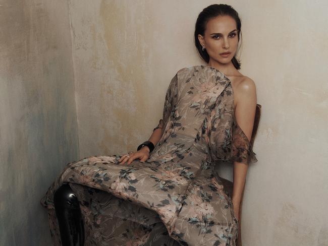 Exclusive to The Australian. Natalie Portman for Vogue Australia May issue cover reveal. Embargoed for use on May 3, 2025. PIC: Lachlan Bailey for Vogue Australia