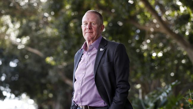 Michael Thomson from the National Tertiary Education Union at UNSW. Picture: Jonathan Ng