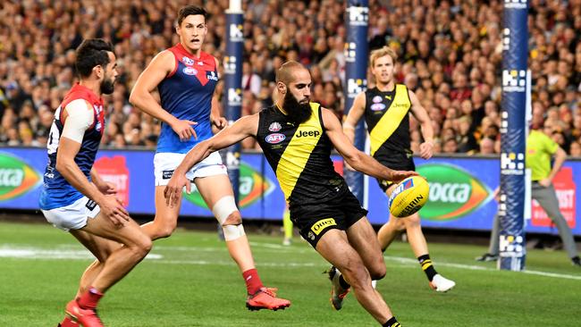 Bachar Houli continues to dominate for the Tigers. Picture: AAP Images