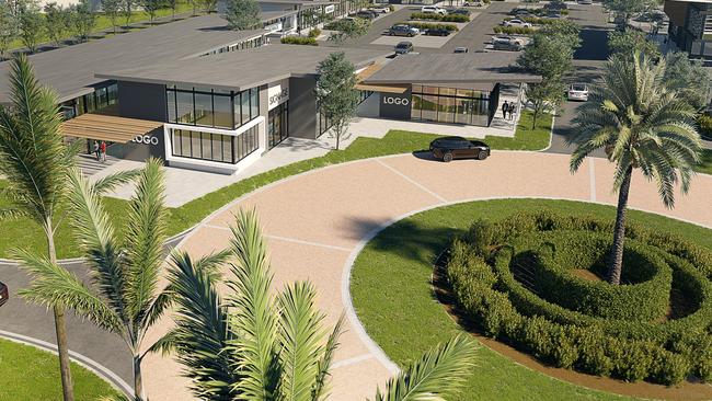 An artist impression of the Activa Sports &amp; Cultural Village by Capgrow set to be developed on the site of the existing Hope Island Fitness Centre