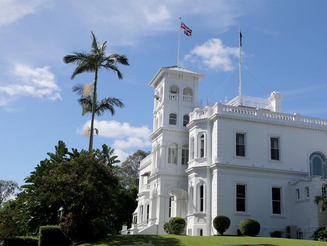 General images of the Queensland Government House residence - Paddington Tuesday 9th April 2019 Picture AAP/David Clark