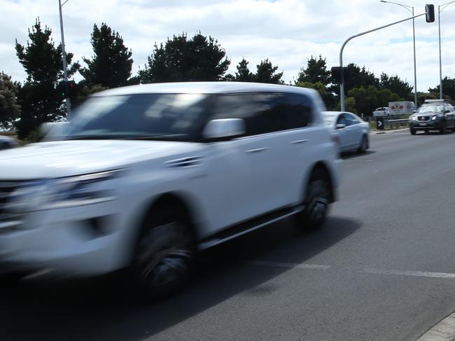 The junction of Melaluka Road and Portarlington Road. Two males were taken to hospital after road rage incidents in Leopold. Picture: Alan Barber