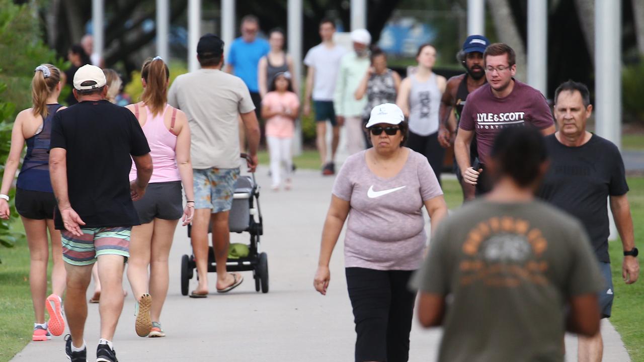 The deputy CMO said the Government will closely monitor the number of virus infections over the next four weeks to map their next step. Picture: Brendan Radke