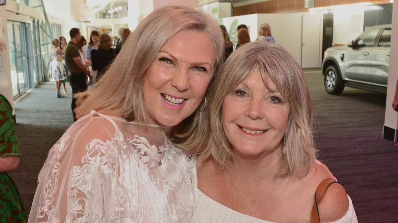 Kim Ring and Megan Norris at GC Women in Business Awards at GCCEC, Broadbeach. Pic: Regina King